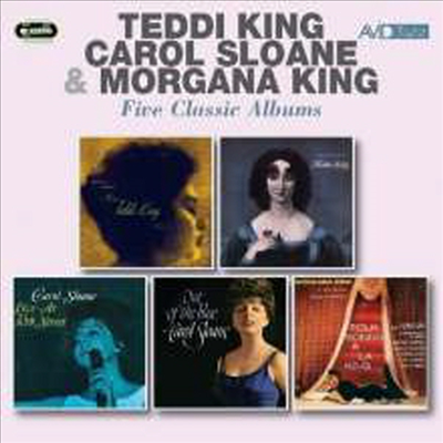 Teddi King, Carol Sloane & Morgana King - 5 Classic Albums (Remastered)(5 On 2CD)