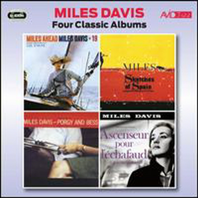 Miles Davis - Four Classic Albums (Miles Ahead/Sketches Of Spain/Porgy And Bess/Ascenseur Pour L&#39;echafaud) (Remastered)(4 On 2CD)