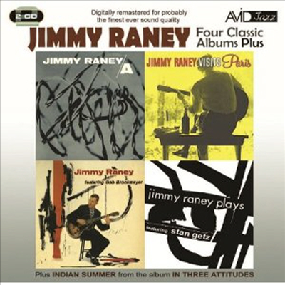 Jimmy Raney - Four Classic Albums Plus (A / Jimmy Raney Featuring Bob Brookmeyer / Jimmy Raney Visits Paris / Jimmy Raney Plays) (Remastered)(2CD)