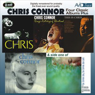 Chris Connor - Four Classic Albums Plus: Sings Lullabys of Birdland/Chris/This Is Chris/Chris Connor (Remastered)(4 On 2CD)