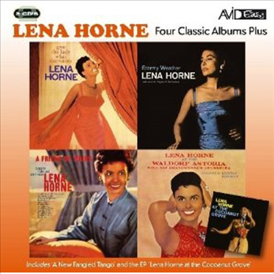 Lena Horne - Four Classics Albums Plus (Stormy Weather / Give The Lady What She Wants / At The Waldorf Astoria / A Friend Of Yours) (Remastered)(2CD)