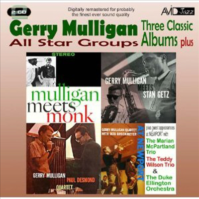 Gerry Mulligan - Three Classic Albums Plus (Remastered)(2CD)