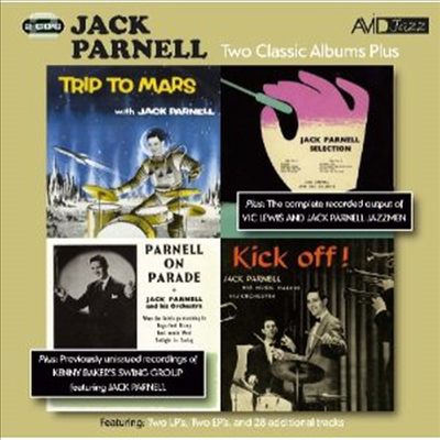 Jack Parnell - Two Classic Albums Plus Two Ep's (Trip To Mars / Jack Parnell Selection / Parnell On Parade / Kick Off!) (Remastered)(2CD)