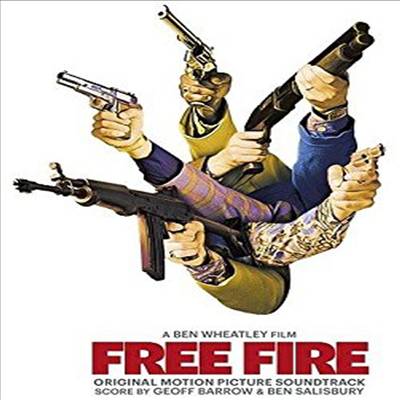 Geoff Barrow &amp; Ben Salisbury - Free Fire (프리 파이어) (O.S.T.) (Limited Edition)(Gatefold Cover)(Silver 2LP)