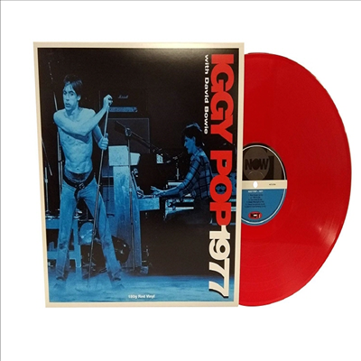 Iggy Pop - 1977: With David Bowie (180G)(Red Vinyl)(LP)