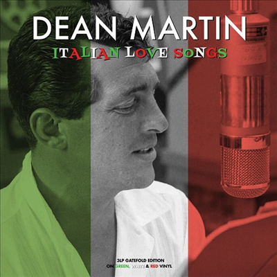 Dean Martin - Italian Love Songs (180g Red, White &amp; Green Color 3LP)