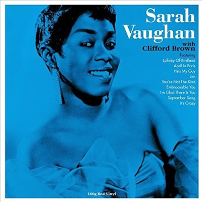 Sarah Vaughan - Sarah Vaughan with Clifford Brown (180G)(Red Vinyl)(LP)