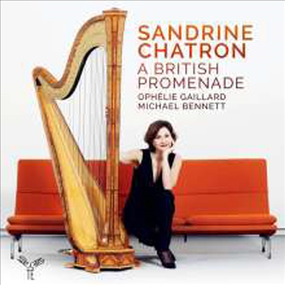 영국에서의 산책 - 하프를 위한 작품집 (A British Promenade - Works for Harp)(CD) - Sandrine Chatron