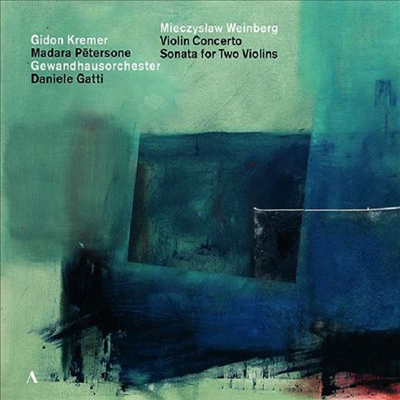바인베르크: 바이올린 협주곡 & 두 대의 바이올린을 위한 소나타 (Weinberg: Violin Concerto & Sonata for Two Violins)(CD) - Gidon Kremer