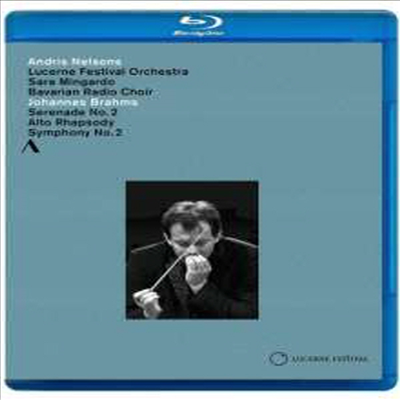 브람스: 교향곡 2번 & 앨토 랩소디, 세레나데 2번 (Brahms: Symphony No.2 & Alto Rhapsody, Serenade No.2) (한글자막)(Blu-ray) (2015) - Andris Nelsons