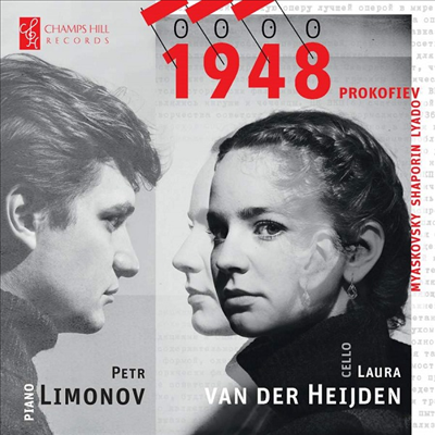 1948년 러시아 - 첼로와 피아노를 위한 작품집 (1948 - Russian Works for Cello & Piano)(CD) - Laura van der Heijden