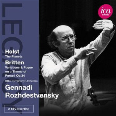 홀스트: 혹성, 브리튼: 청소년을 위한 관현악 입문 (Holst: The Planets, Britten: The Young Person's Guide to the Orchestra)(CD) - Gennadi Rozhdestvensky
