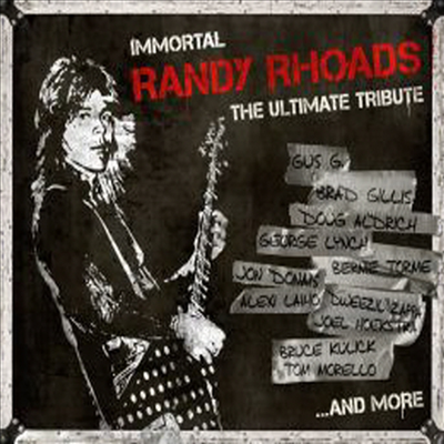 Randy Rhoads - Immortal Randy Rhoads: The Ultimate Tribute (CD+DVD)(Digipack)