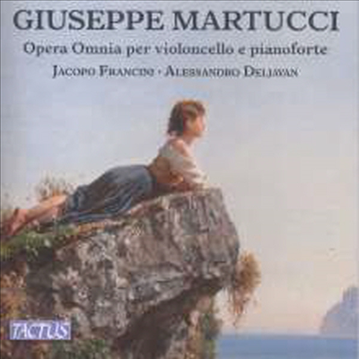 마르투치: 첼로 소나타, 로망스 (Martucci: Complete Works For Cello)(CD) - Jacopo Francini