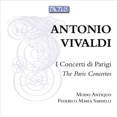 비발디: 파리 협주곡집 (Vivaldi: The Paris Concertos)(CD) - Federico Maria Sardelli