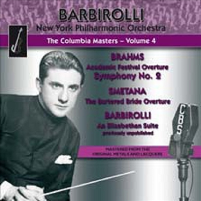콜럼비아 명반 4집 - 브람스: 교향곡 2번 (Columbia Masters Vol.4 - Brahms: Symphony No.2)(CD) - John Barbirolli
