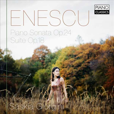 에네스쿠: 피아노 소나타 3번 & 피아노 모음곡 3번 (Enescu: Piano Sonata No.3 & Suite for Piano No.3)(CD) - Saskia Giorgini