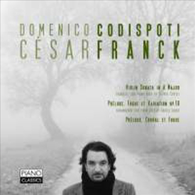 프랑크: 바이올린 소나타 & 전주와 푸가 변주곡 - 피아노 독주반 (Franck: Violin Sonata & Prelude, Fugue Et Variation Op. 18 Play Piano Solo)(CD) - Domenico Codispoti