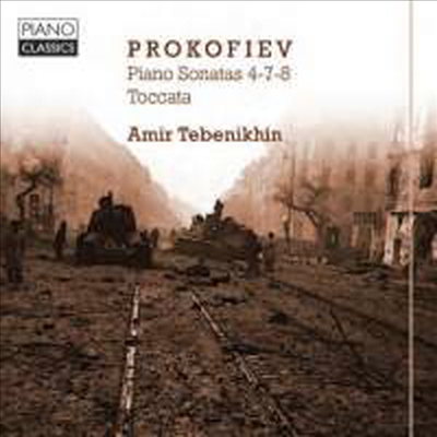 프로코피에프: 피아노 소나타 4번, 7번 & 8번 (Prokofiev: Piano Sonatas Nos.4, 7 & 8)(CD) - Amir Tebenikhin