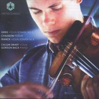 그리그: 바이올린 소나타 2번 & 프랑크: 바이올린 소나타 A (Grieg: Violin Sonata No.2 & Franck: Violin Sonata A)(CD) - Callum Smart