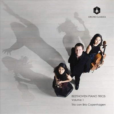 베토벤: 피아노 삼중주 1집 1, 5 &amp; 9번 (Beethoven: Piano Trios Vol.1 Nos.1, 5 &amp; 9)(CD) - Trio con Brio Copenhagen