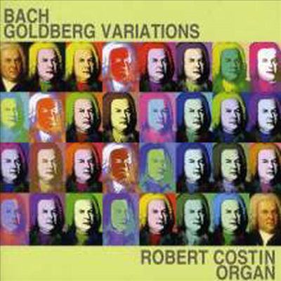 바흐: 골드베르그 변주곡 - 오르간 연주반 (Bach: Goldberg Variations BWV988)(CD) - Robert Costin