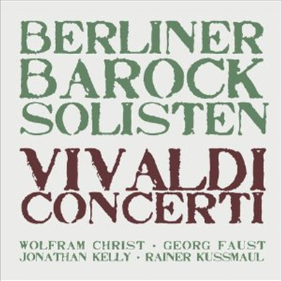 비발디: 바이올린 협주곡 '사계' & 협주곡 RV.548, RV.424 (Vivaldi: Four Seasons & Concertos RV.548, RV.424)(CD) - Rainer Kussmaul