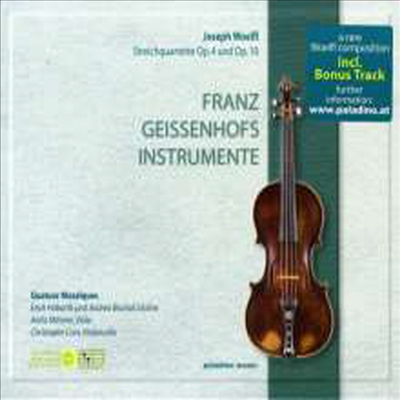뵐플: 현악 사중주 1, 3 & 4번 - 게이슨호프 악기 연주 (Wolfl: Strings Quartets Nos. 1, 3 & 4 - Franz Geissenhofs Instrumente)(CD) - Quatuor Mosaiques