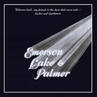 Emerson, Lake & Palmer (E.L.P) - Welcome Back My Friends To The Show That Never Ends - Ladies And Gentlemen (Remastered)(Triple Gatefold Cover)(3LP)