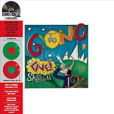 Gong - Live! At Sheffield 1974 (Remastered)(Gatefold)(Colored Vinyl)(2LP)