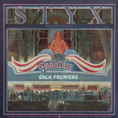 Styx - Paradise Theatre (Ltd. Ed)(Gatefold)(Blue LP)