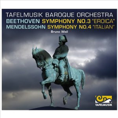 멘델스존: 교향곡 4번 '이탈리아', 베토벤: 교향곡 3번 '영웅' (Mendelssohn: Symphony No.4 'Italian', Beethoven: Symphony No.3 'Eroica')(Digipack)(CD) - Mendelssohn & Beethoven