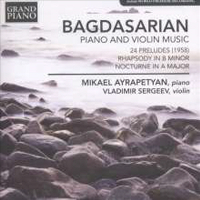 바그다사리안: 24 전주곡, 광시곡, 야상곡 (Bagdasarian: Preludes Nr.1-24, Rhapsodie, Nocturne)(CD) - Mikael Ayrapetyan