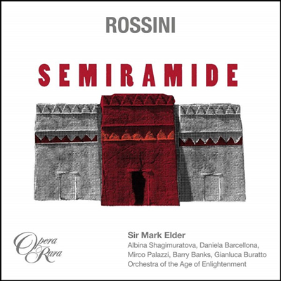로시니: 오페라 '세미라미데' (Rossini: Opera 'Semiramide') (4CD) - Elder,Mark