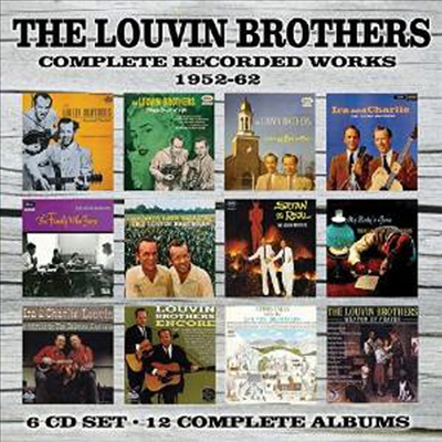 Louvin Brothers - Complete Recorded Works: 1952-1962 (6CD Box Set)