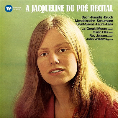 재클린 뒤 프레 - 주옥의 첼로 소곡집 (A Jacqueline du Pre Recital)(CD) - Jacqueline du Pre