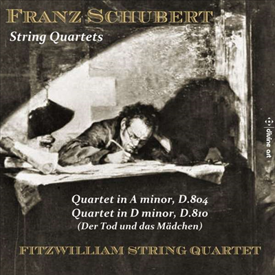 슈베르트: 현악 사중주 13 &#39;로자문데&#39; &amp; 14번 &#39;죽음과 소녀&#39; (Schubert: String Quartets Nos.13 &#39;&#39;Rosamunde&#39; &amp; 14 &#39;Death and the Maiden&#39;)(CD) - Fitzwilliam String Quartet