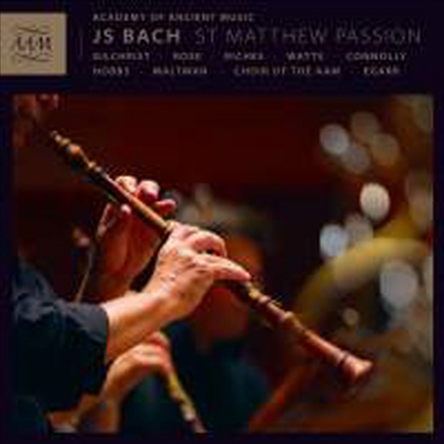바흐: 마태 수난곡 - 1727년반 (Bach: Matthew Passion BWV244 - 1727.ver) (3CD) - Richard Egarr