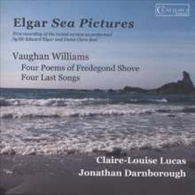 엘가: 연가곡 '바다의 그림', 본 윌리암스: 프레디곤드 쇼브에 의한 4개의 시 (Elgar: Sea Pictures, Vaughan Villiams: 4 Poems by Fredegond Shove)(CD) - Jonathan Darnborough