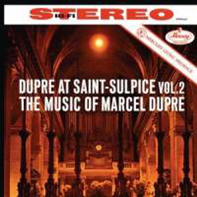 생 쉴피스 2집 - 마르셀 뒤프레 작품집 (Dupre at Saint-Sulpice, Vol. 2 - Dupre: Organ Works)(CD) - Marcel Dupre