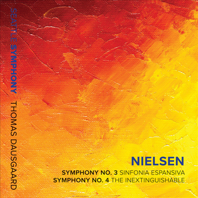 닐센: 교향곡 3, 4번 (Nielsen: Symphonies No.3 &amp; 4)(CD) - Thomas Dausgaard