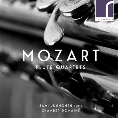 모차르트: 플루트 사중주 1 - 4번 (Mozart: Flute Quartets Nos.1 - 4)(CD) - Sami Junnonen