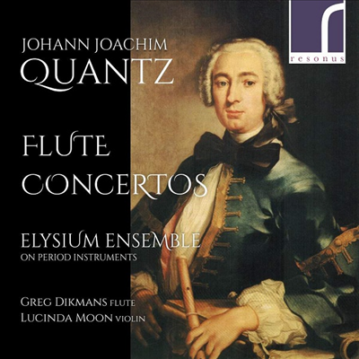 크반츠: 플루트 협주곡집 (Quantz: Flute Concerto)(CD) - Greg Dikmans