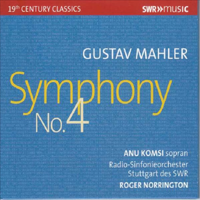 말러: 교향곡 4번 (Mahler: Symphony No.4)(CD) - Roger Norrington
