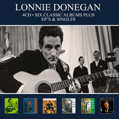 Lonnie Donegan - Six Classic Albums Plus Ep&#39;s &amp; Singles (Remastered)(Digipack)(4CD)