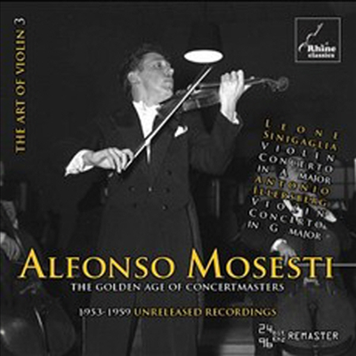 알폰소 모제티 - 콘서트마스터의 전성기 (Alfonso Mosesti - The Golden Age Of Concertmaster)(CD) - Alfonso Mosesti