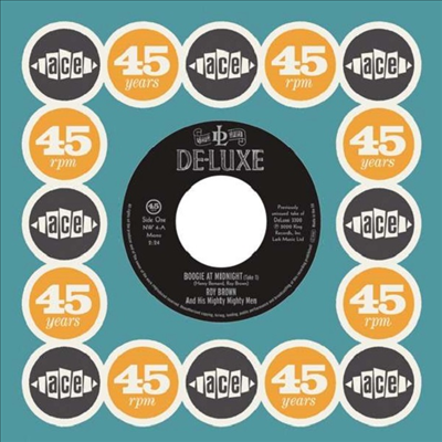 Roy Brown / Lloyd Price - Boogie At Midnight (Take 1) / Lawdy Miss Clawdy (Take 1) (7 inch Single LP)