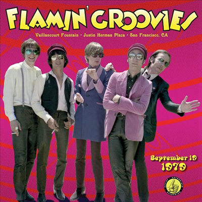 Flamin&#39; Groovies - Live From The Vaillancourt Fountains 9/19/79 (Ltd. Ed)(Orange With Black Swirl LP)