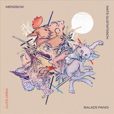Merzbow, Mats Gustafsson & Balazs Pandi - Cuts Open (Digipack)(2CD)