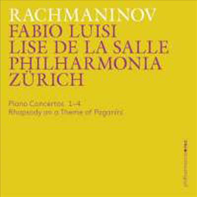 라흐마니노프: 피아노 협주곡 전곡 1번 - 4번 (Rachmaninov: Piano Concertos Nos.1 - 4) (3CD) - Fabio Luisi